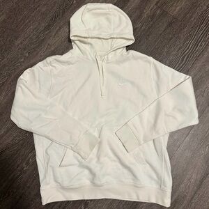 Nike White Hoodie